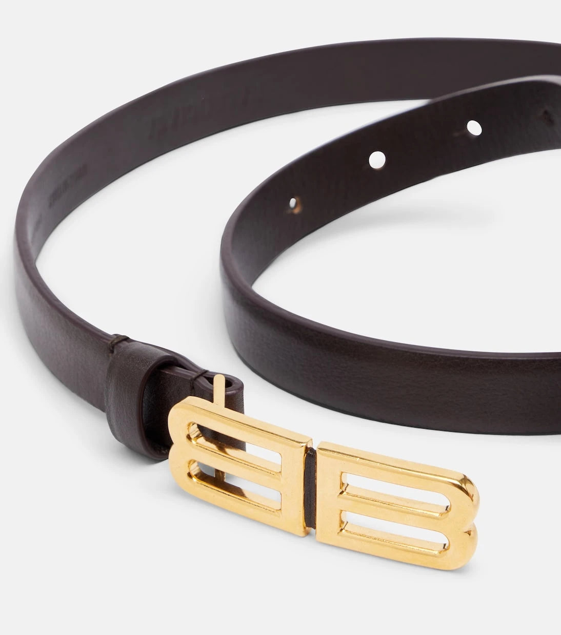 Balenciaga - Bolero BB leather belt