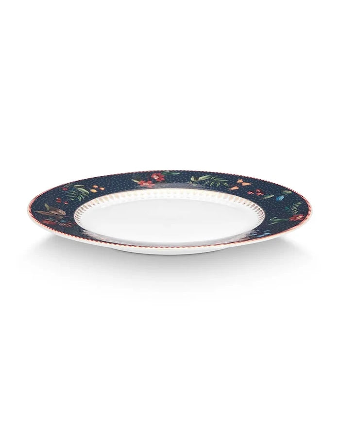 Pip Studio Berry Blues Blue 21,5 cm Düz Tabak Seti (6 Parça)