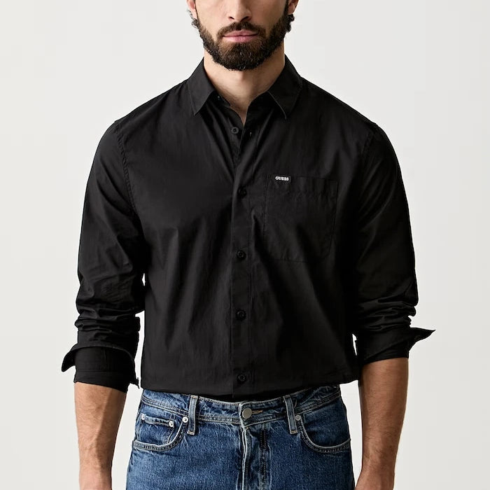 Guess риза мъжка от памук