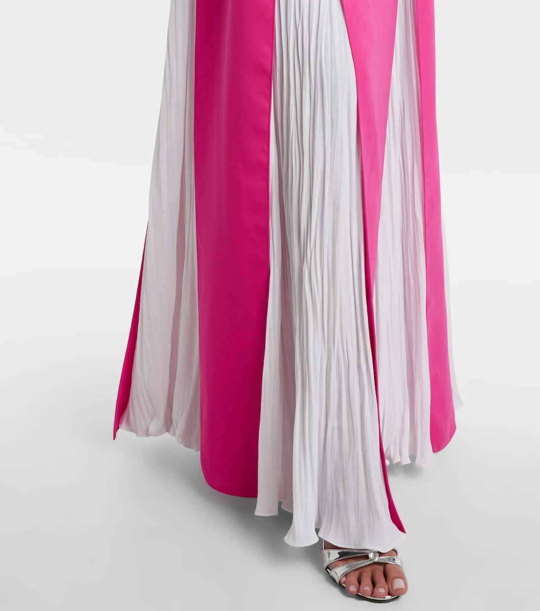 Marmar Halim - Pleated sash gown