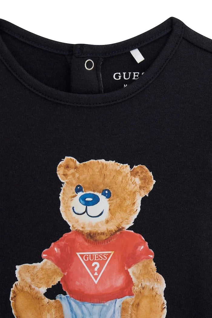Guess pamuklu bebek tulumu