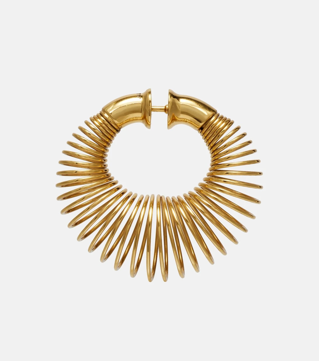Alaïa - Spiral hoop earrings