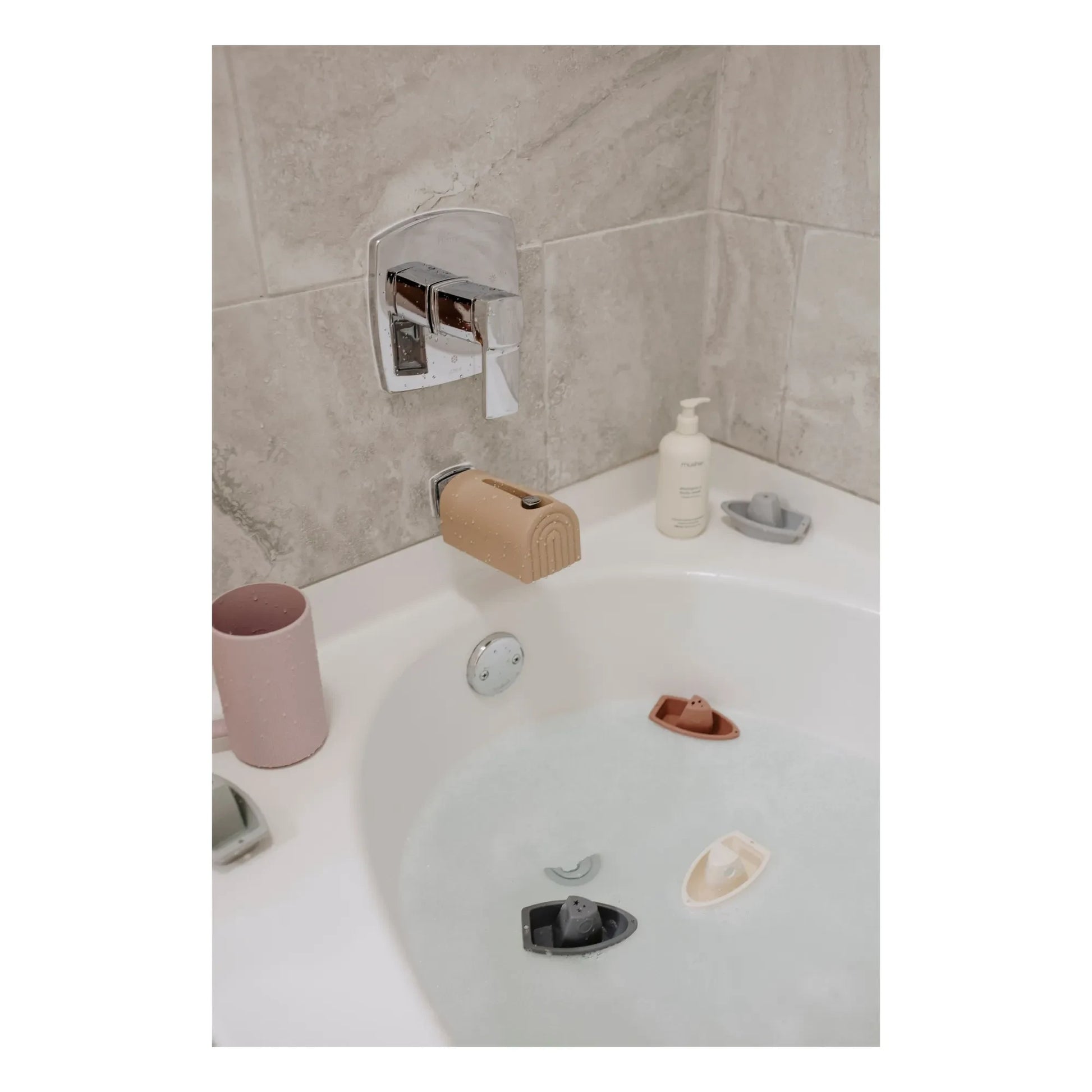 Mushie - Bateaux bath toys - Set of 5