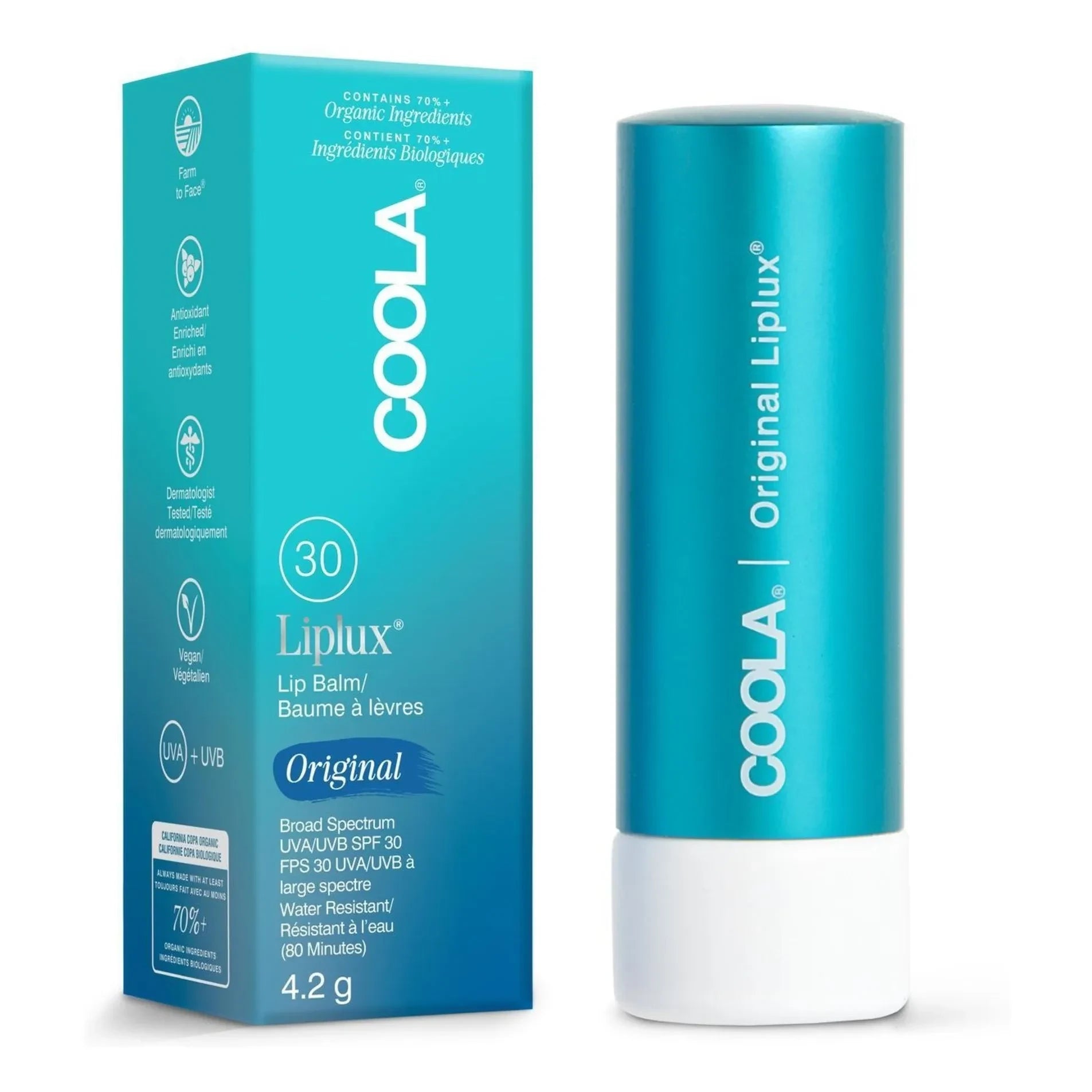 Coola - Original Liplux® Sun Lip Balm SPF30 - 4,4ml