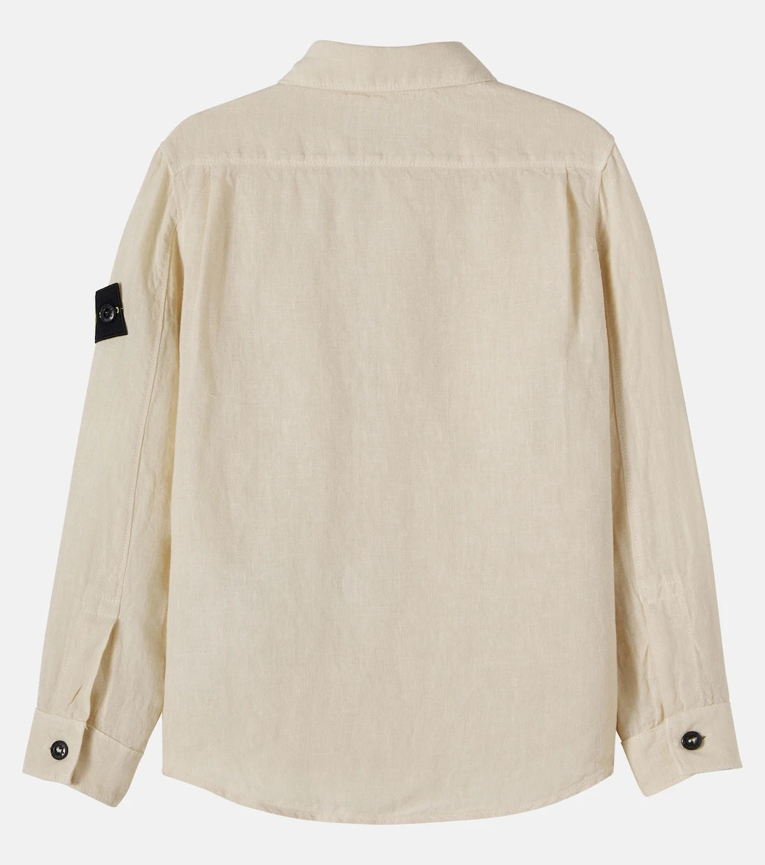 Stone Island Junior - قميص كتان بوصلة