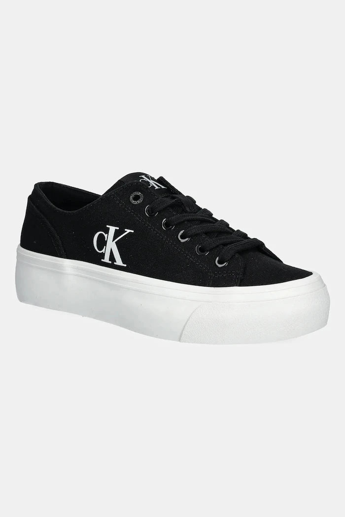 Calvin Klein Jeans VULC FLATFORM LOW CV MG kadın düşük spor ayakkabı