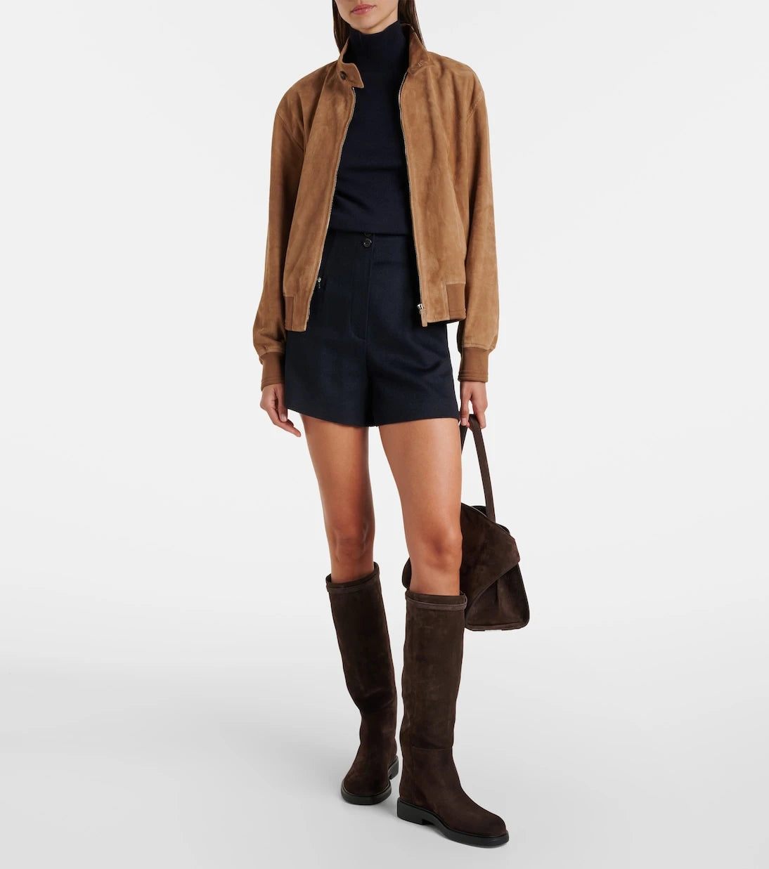 Tod's - Suede knee-high boots