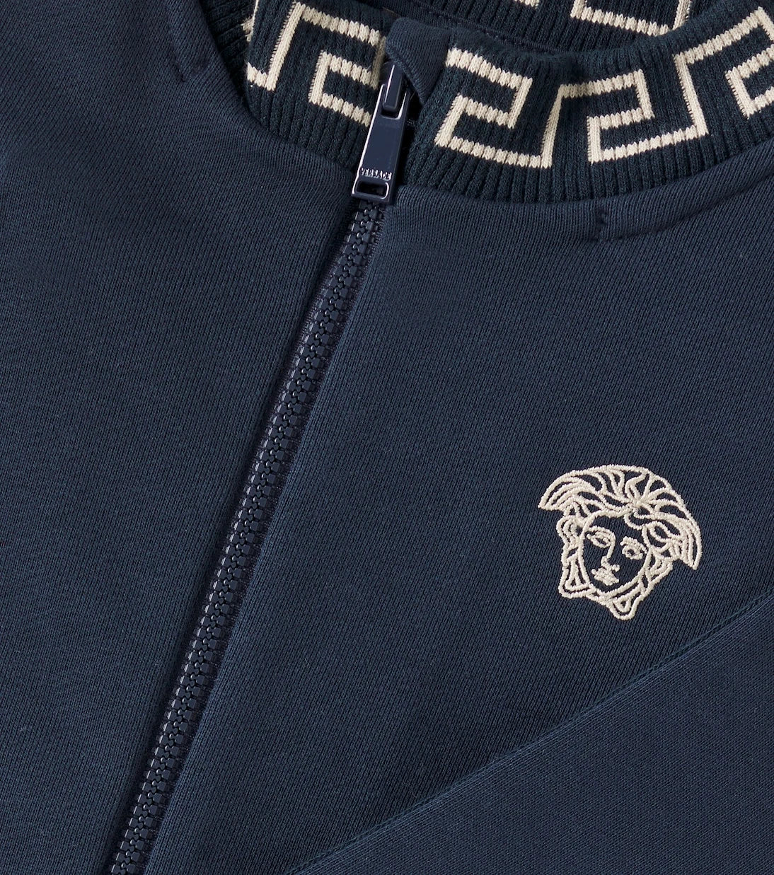 Versace Kids - Medusa embroidered cotton sweatshirt