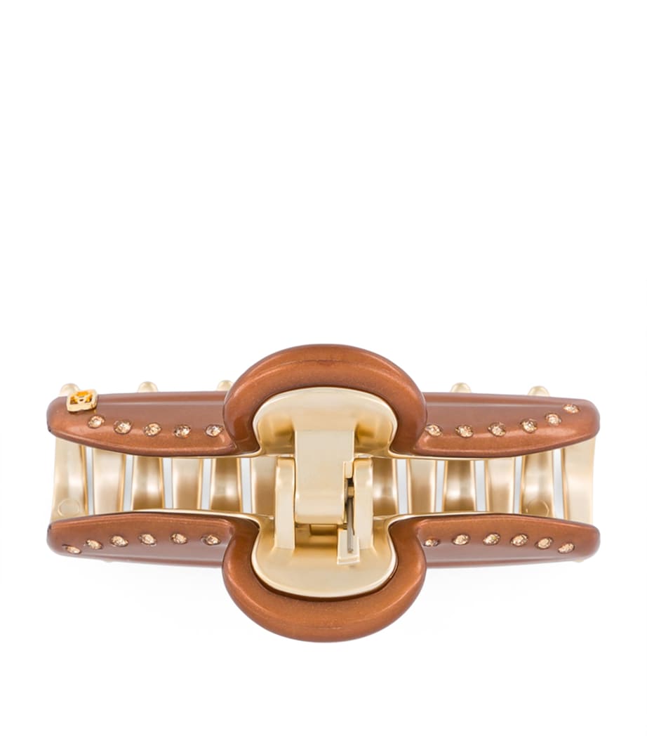 Gold-Plated Claw Hair Clip