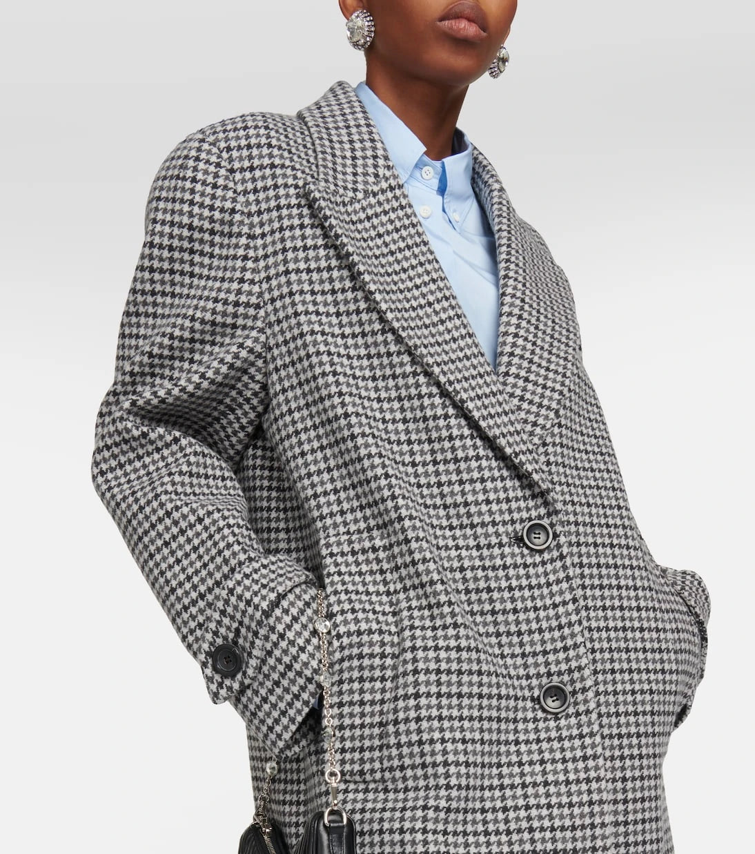 Miu Miu - Single-breasted virgin wool coat