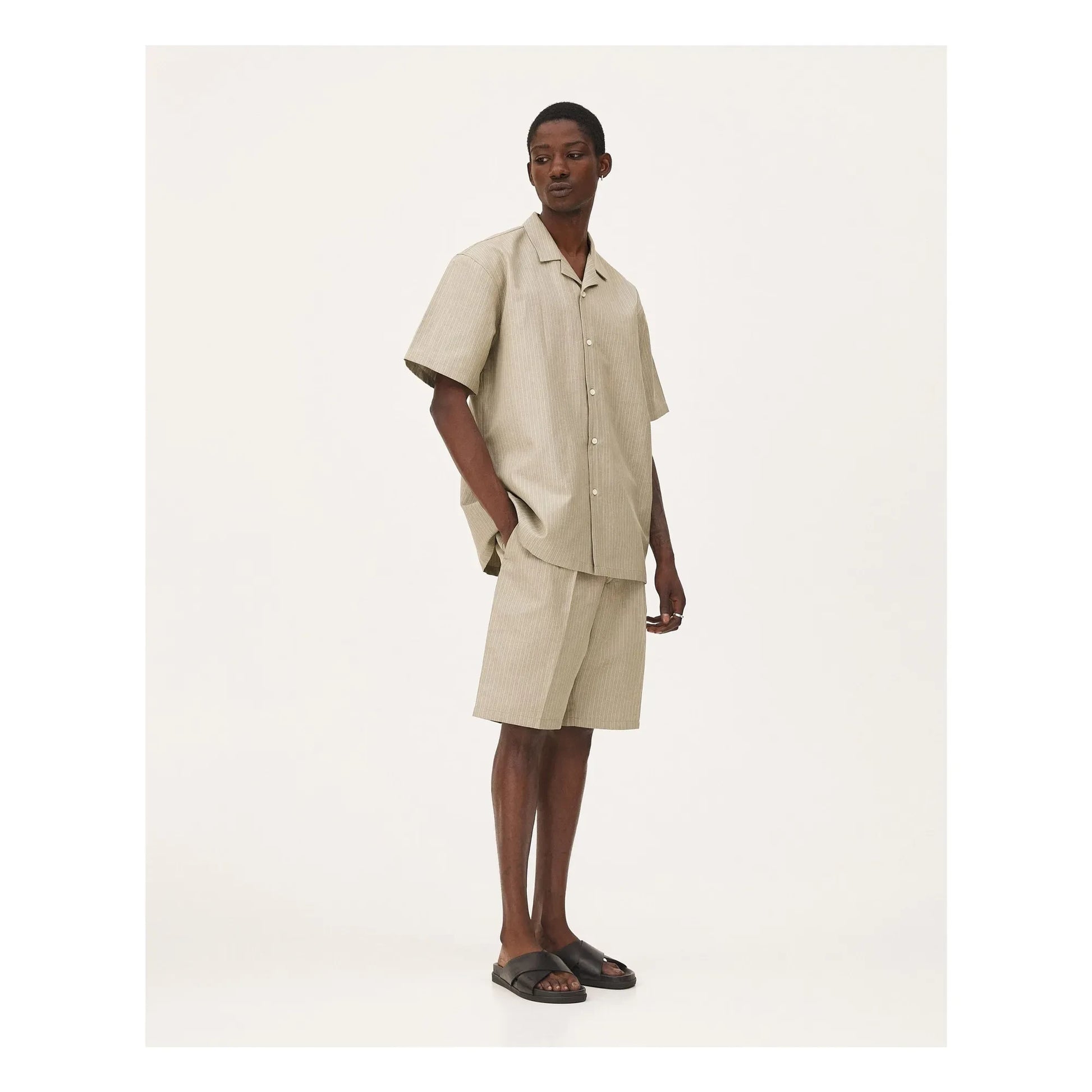 Noyoco - Orleans Cotton shirt | Beige