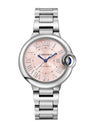 Stainless Steel Ballon Bleu de Cartier Watch 33mm