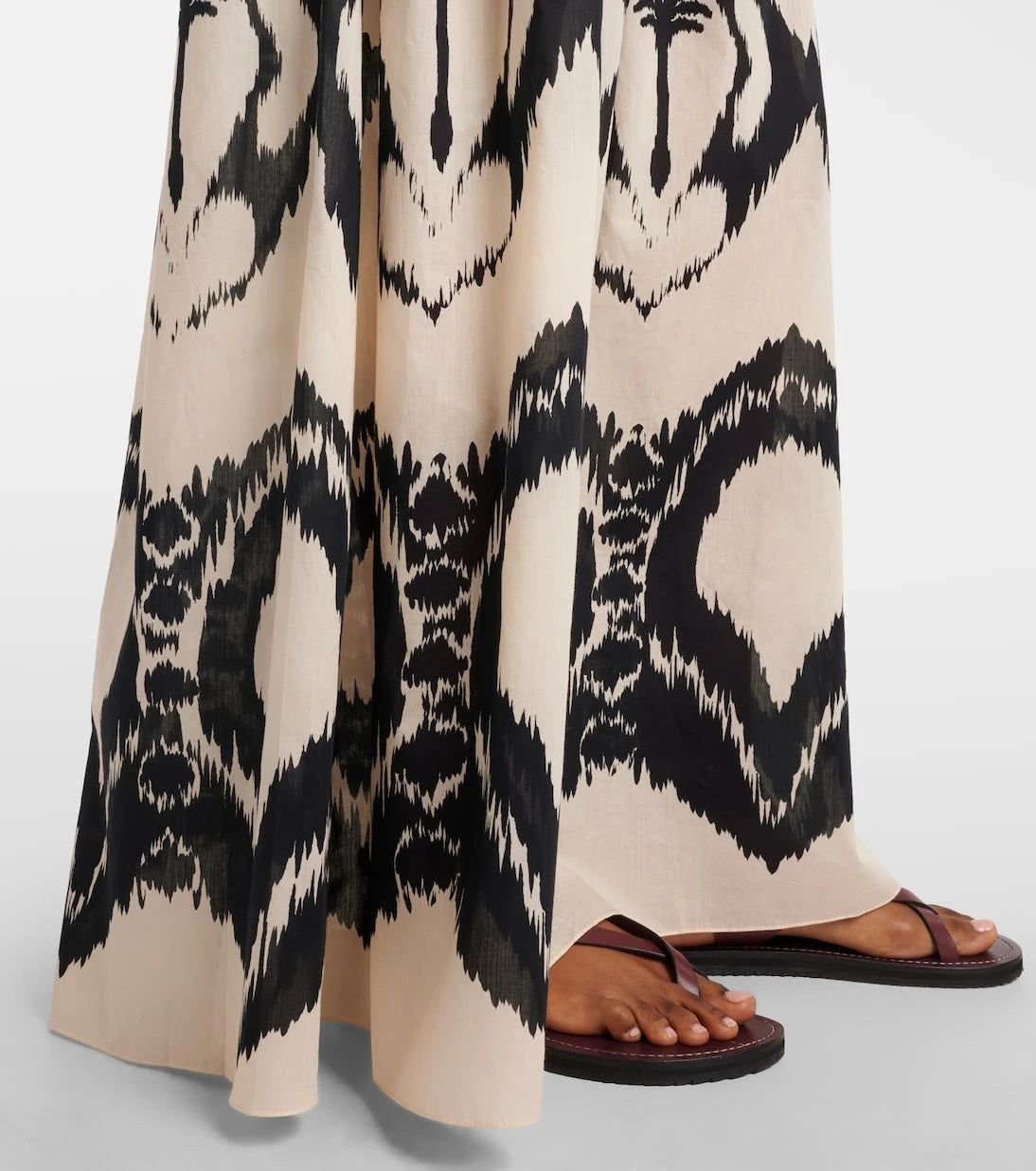 Johanna Ortiz - Printed cotton poplin maxi dress