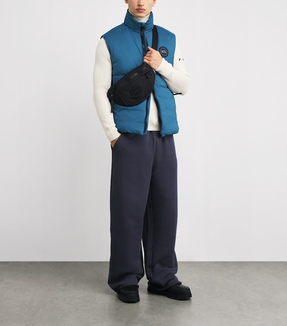 Canada Goose Blue Down Water-Repellent Packable Lodge Gilet