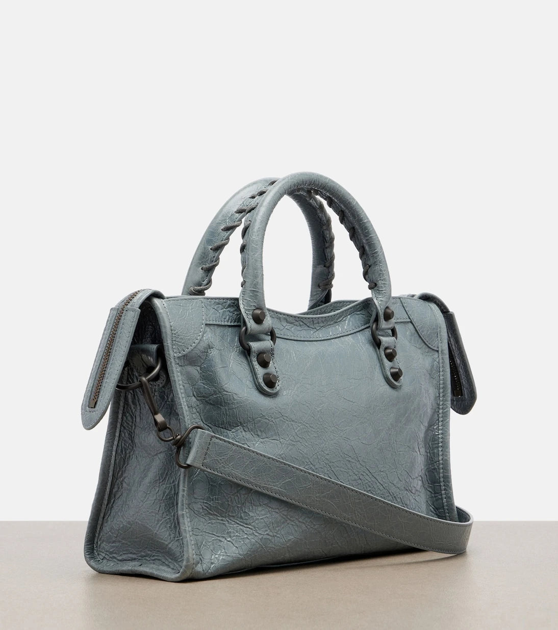 Balenciaga - Le City Small leather top-handle bag