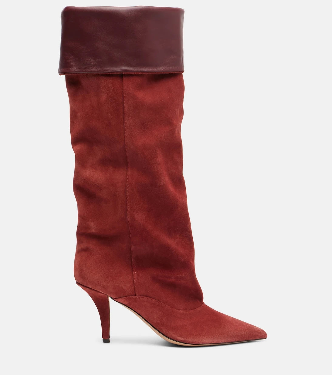 Paris Texas - Ines 75 suede knee-high boots