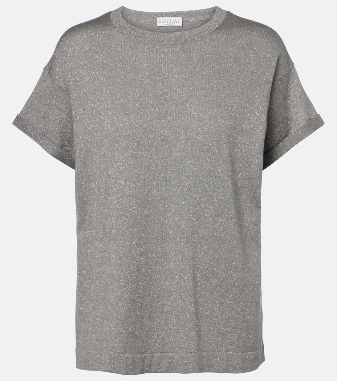 Brunello Cucinelli - Cashmere and silk-blend T-shirt