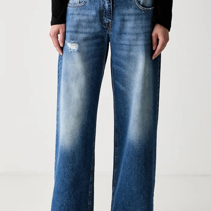 Haveone straight kadın jean