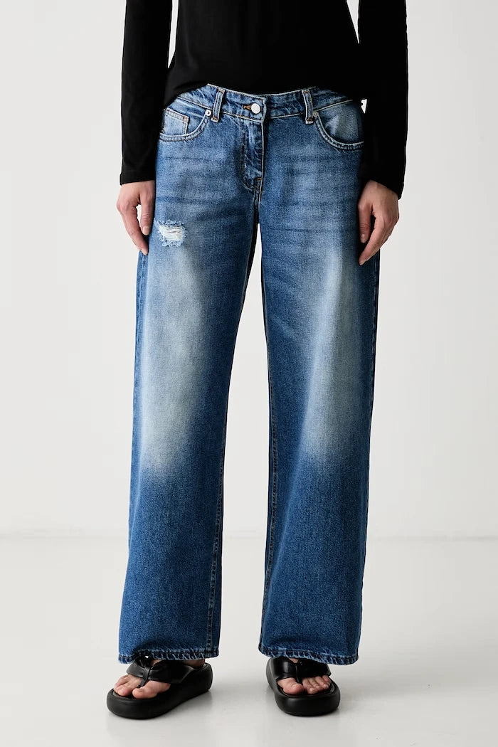 Haveone straight kadın jean