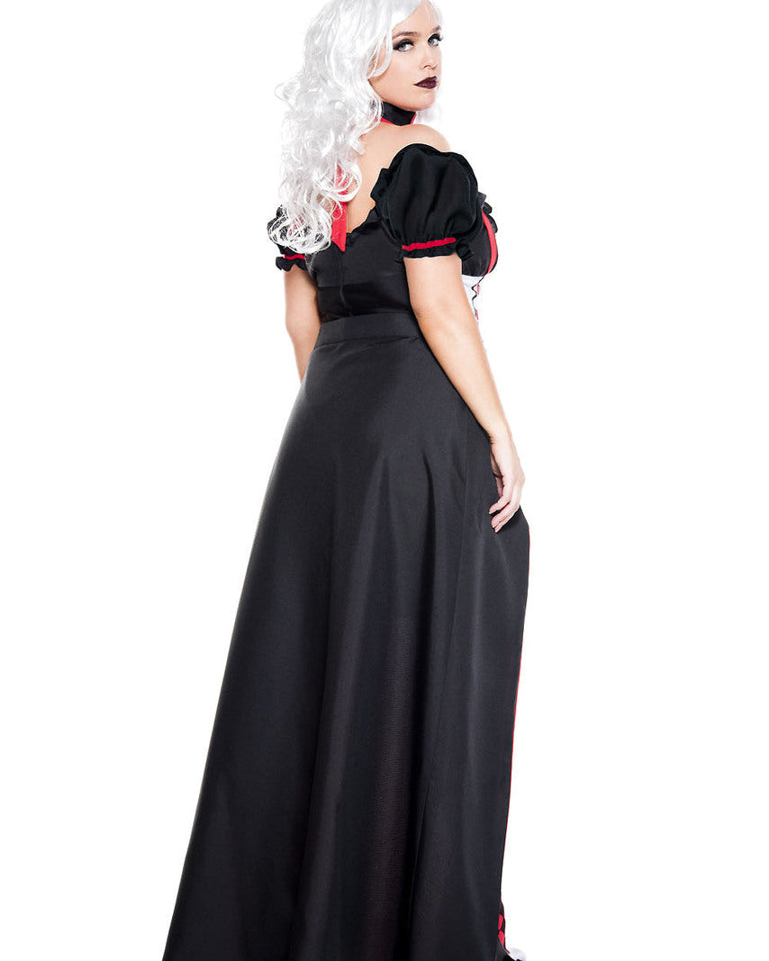 Plus Size Enchanting Royal Heart Queen Costume