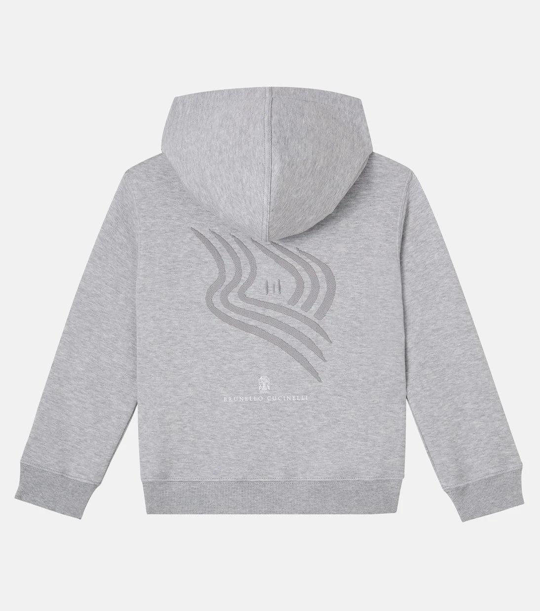 Brunello Cucinelli Kids - Cotton-blend terry hoodie