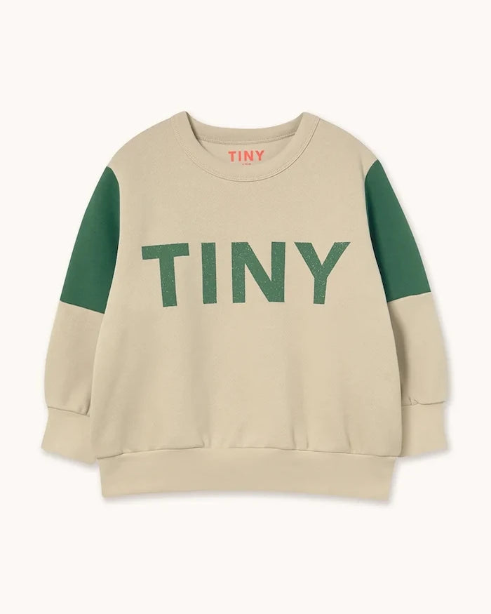 Детски памучен суичър Tinycottons TINY COLOR BLOCK SWEATSHIRT