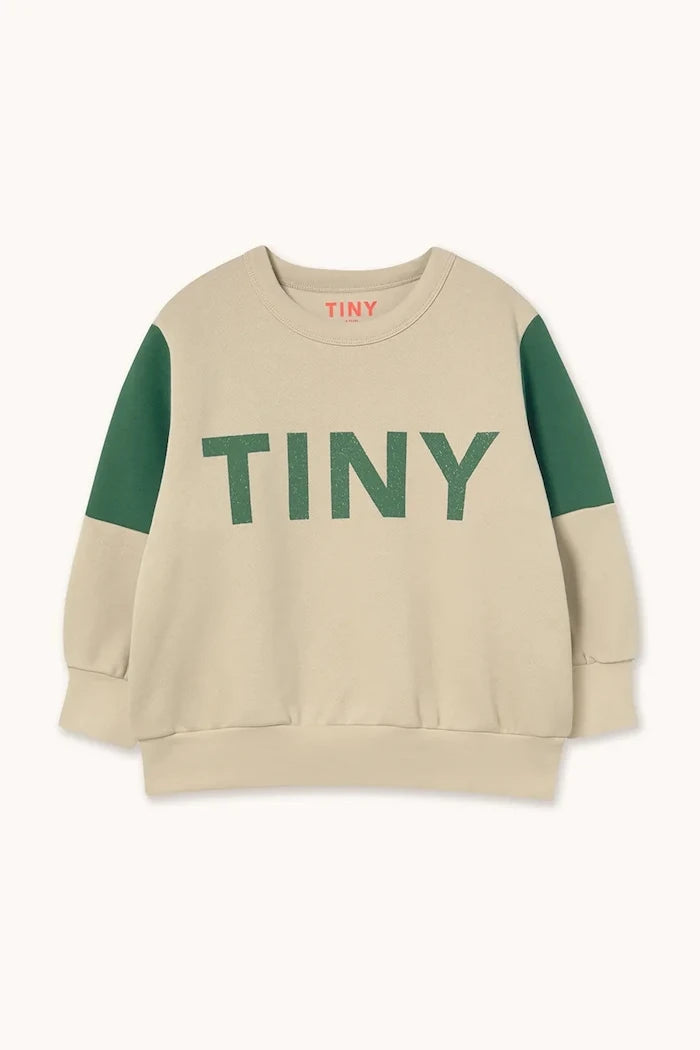 Детски памучен суичър Tinycottons TINY COLOR BLOCK SWEATSHIRT