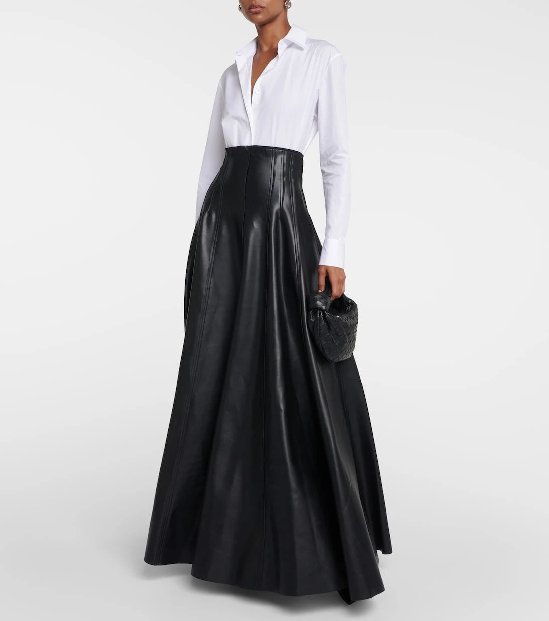 Norma Kamali - Grace flared maxi skirt