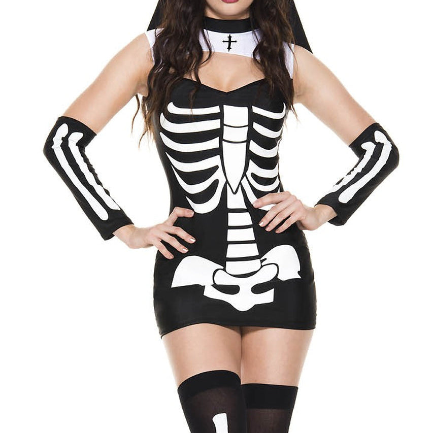 No Bones Nun Costume
