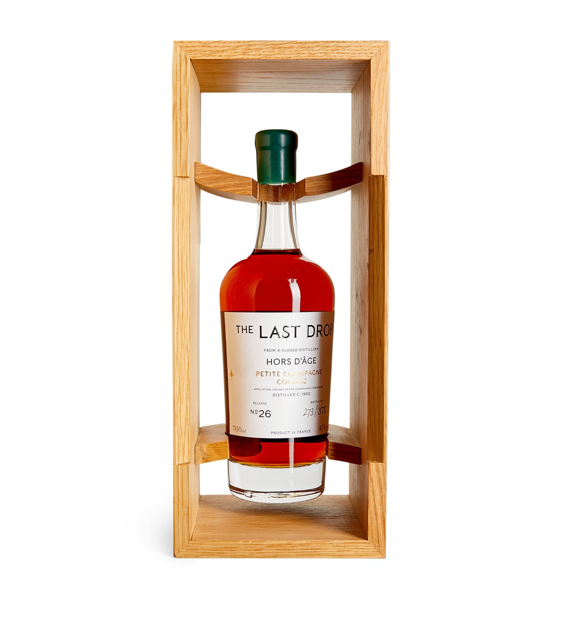 The Last Drop Distillers Hors d'Age Petite Champagne Cognac (70cl) – Cognac, France