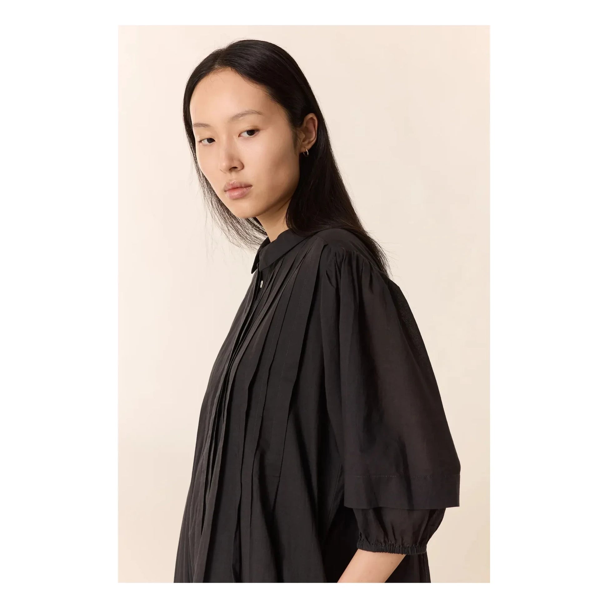 Leon & Harper - Roca organic cotton dress | Carbon