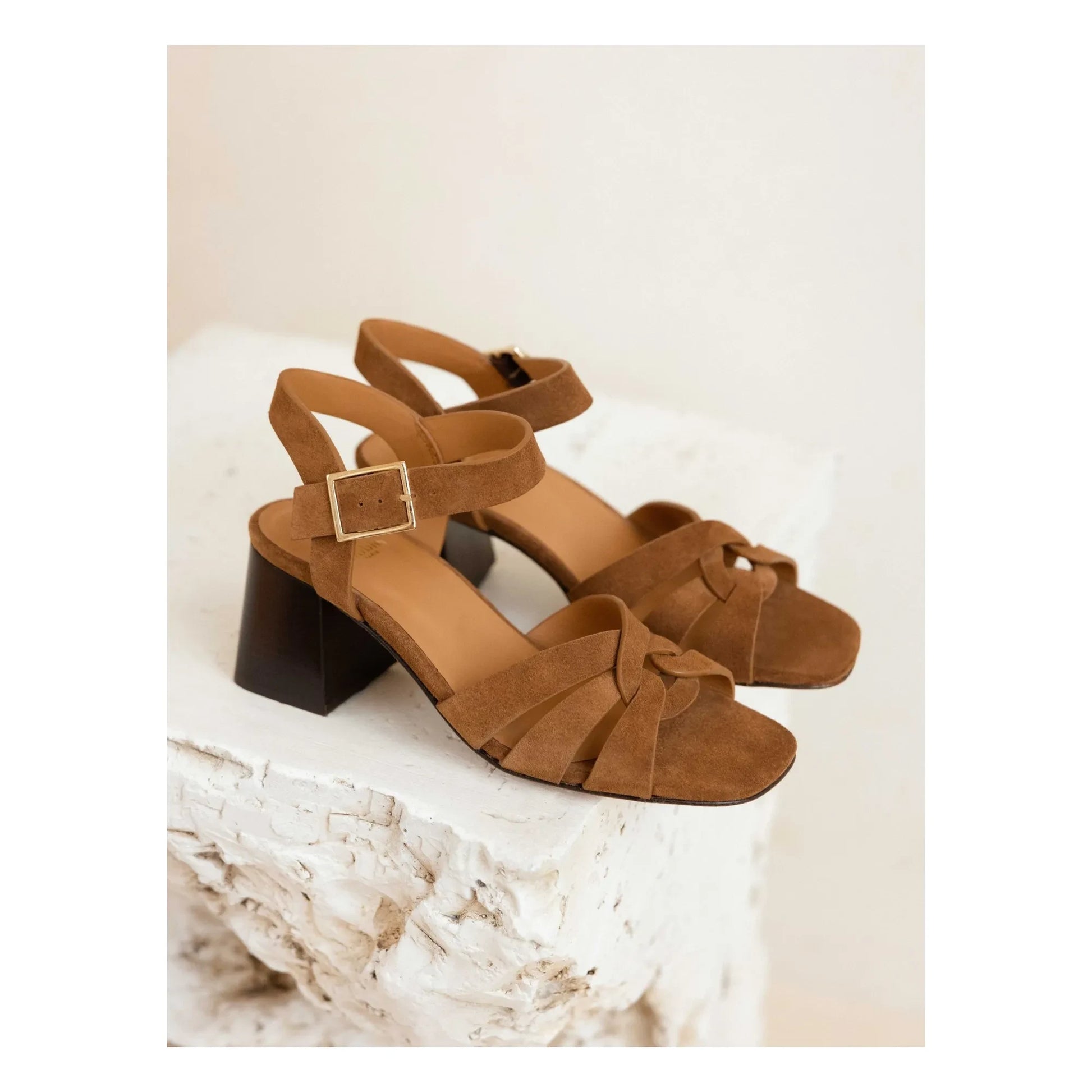 Bobbies - Esther Sweden sandals | Camel