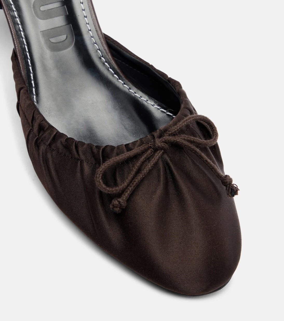 Staud - Alba satin slingback pumps