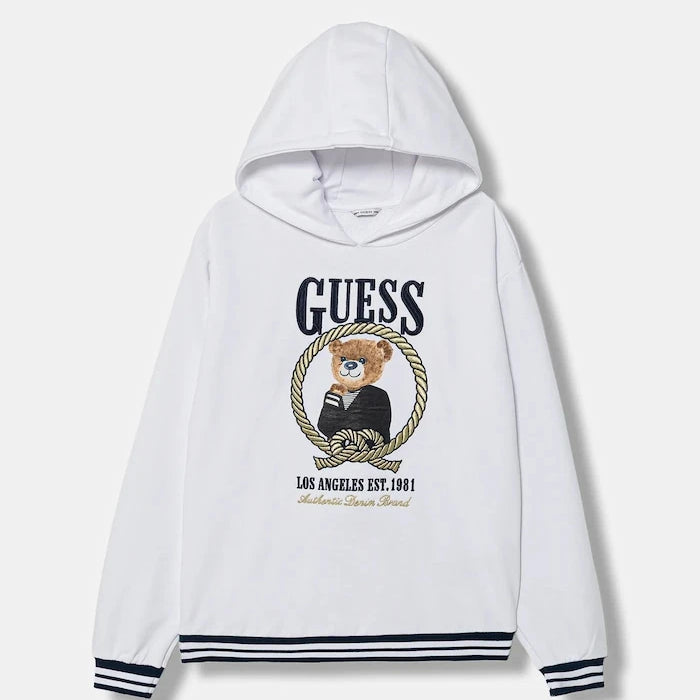 Детски памучен суичър Guess