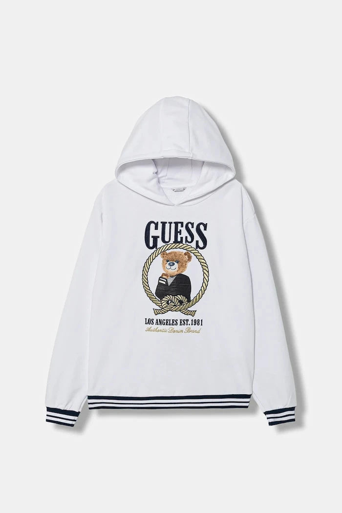 Детски памучен суичър Guess