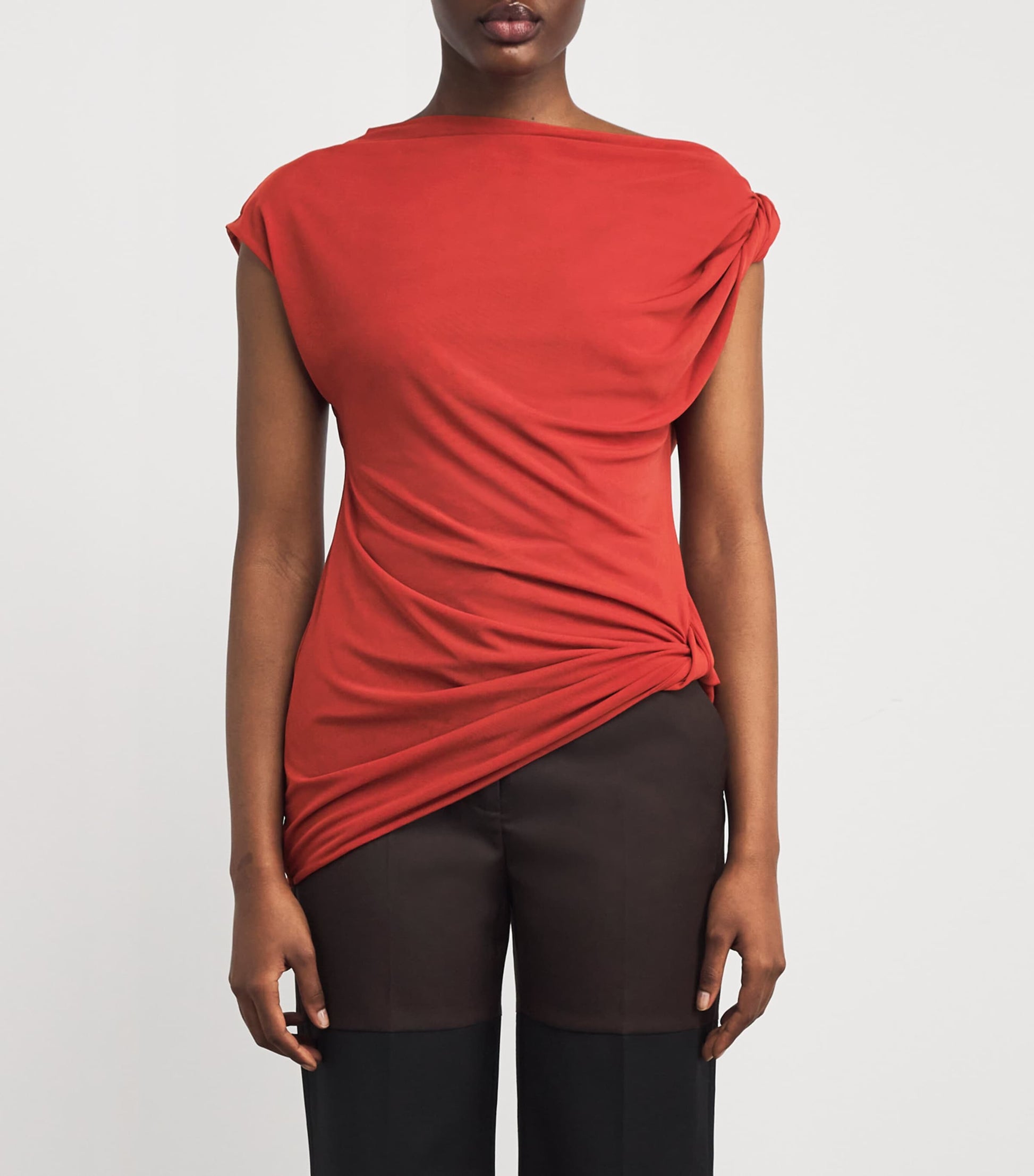 Asymmetric Draped Ando Top