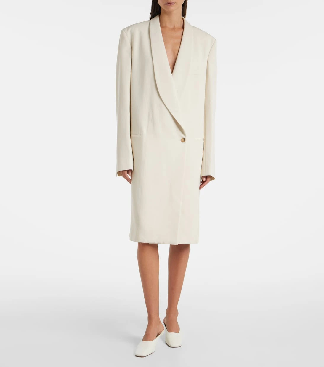 Calvin Klein Collection - Evelyn double-breasted wool coat