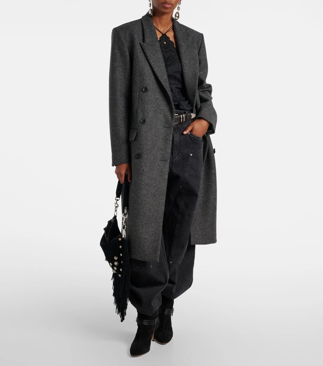 Isabel Marant - Irene double-breasted virgin wool coat