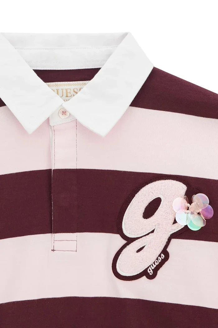 Guess çocuklar için pamuklu uzun kollu bluz