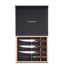 Set of 4 En Cruz Pakka Serrated Steak Knives