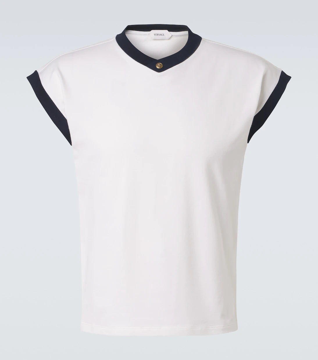 Versace - Medusa cotton-blend jersey T-shirt