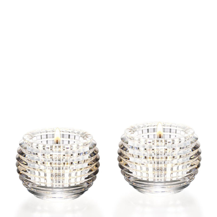 Clear Eye Photophore Votives (Set of 2)