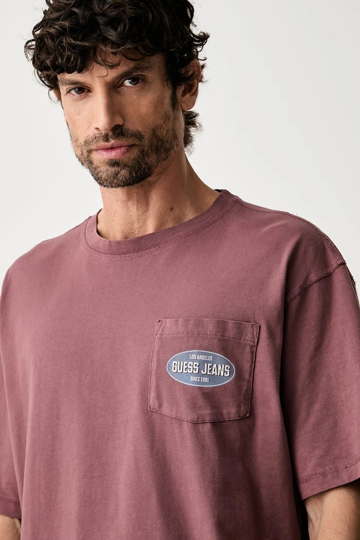 Guess Jeans Erkek Pamuklu Tişört