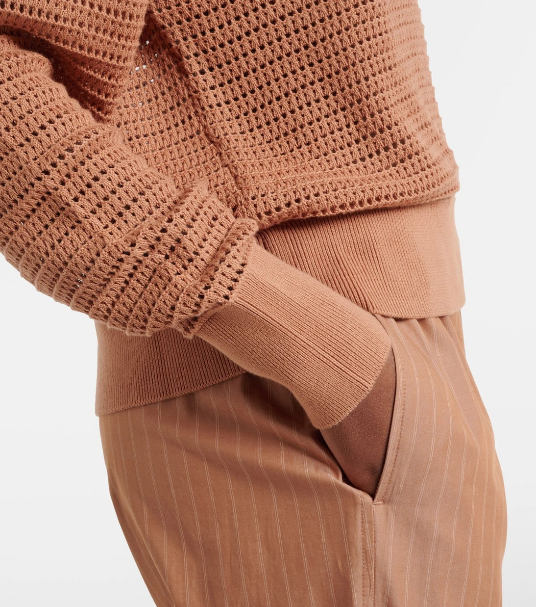 Varley - Gaia open-knit cotton sweater