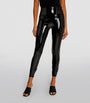 Faux Patent Leather Leggings CLASSIC BLACK