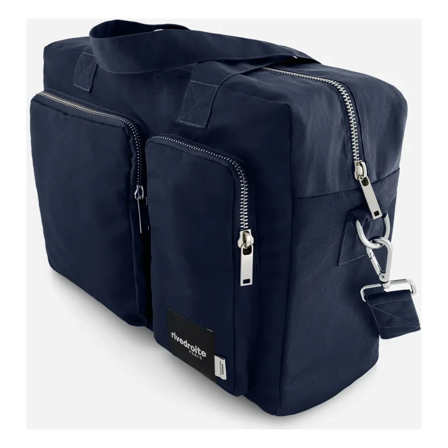 rivedroite - Keller Recycled Fiber 24 Hour Bag | Navy blue