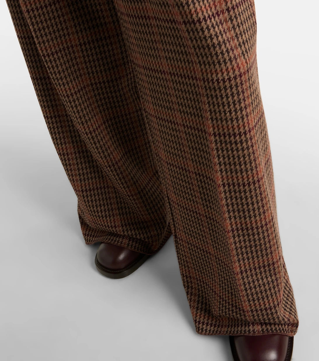 Max Mara - Seggio wool and cotton jersey wide-leg pants