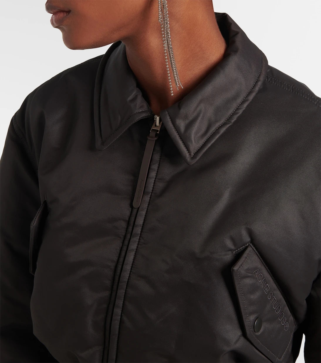 Acne Studios - Cropped bomber jacket