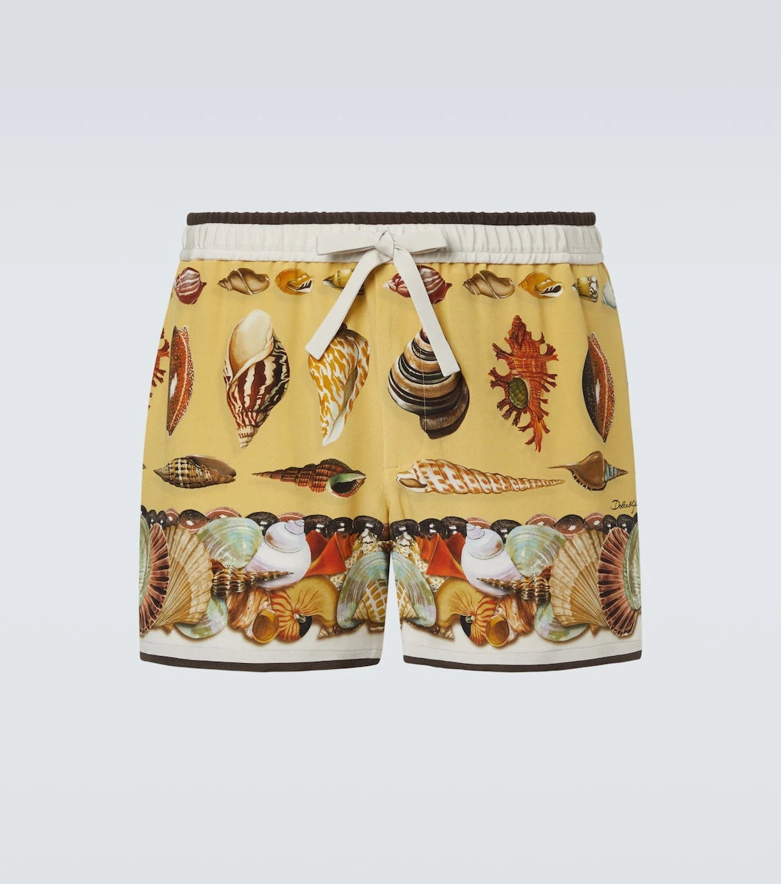 Dolce&Gabbana - Printed silk shorts