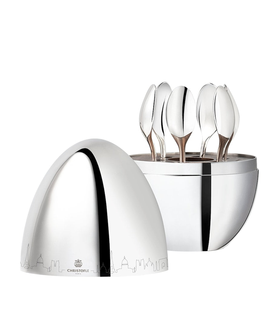 Mood Paris 6-Piece Espresso Spoon Canteen